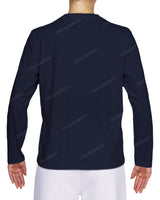 Relaxed Long Sleeve Crew Neck T-Shirt