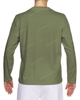 Relaxed Long Sleeve Crew Neck T-Shirt