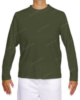 Relaxed Long Sleeve Crew Neck T-Shirt