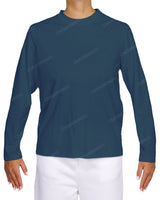 Relaxed Long Sleeve Crew Neck T-Shirt