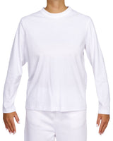 Relaxed Long Sleeve Crew Neck T-Shirt