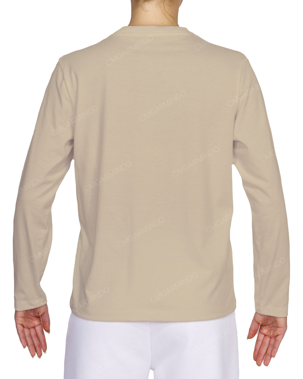 Relaxed Long Sleeve Crew Neck T-Shirt