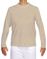 Relaxed Long Sleeve Crew Neck T-Shirt