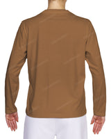 Relaxed Long Sleeve Crew Neck T-Shirt