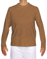 Relaxed Long Sleeve Crew Neck T-Shirt