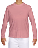 Relaxed Long Sleeve Crew Neck T-Shirt