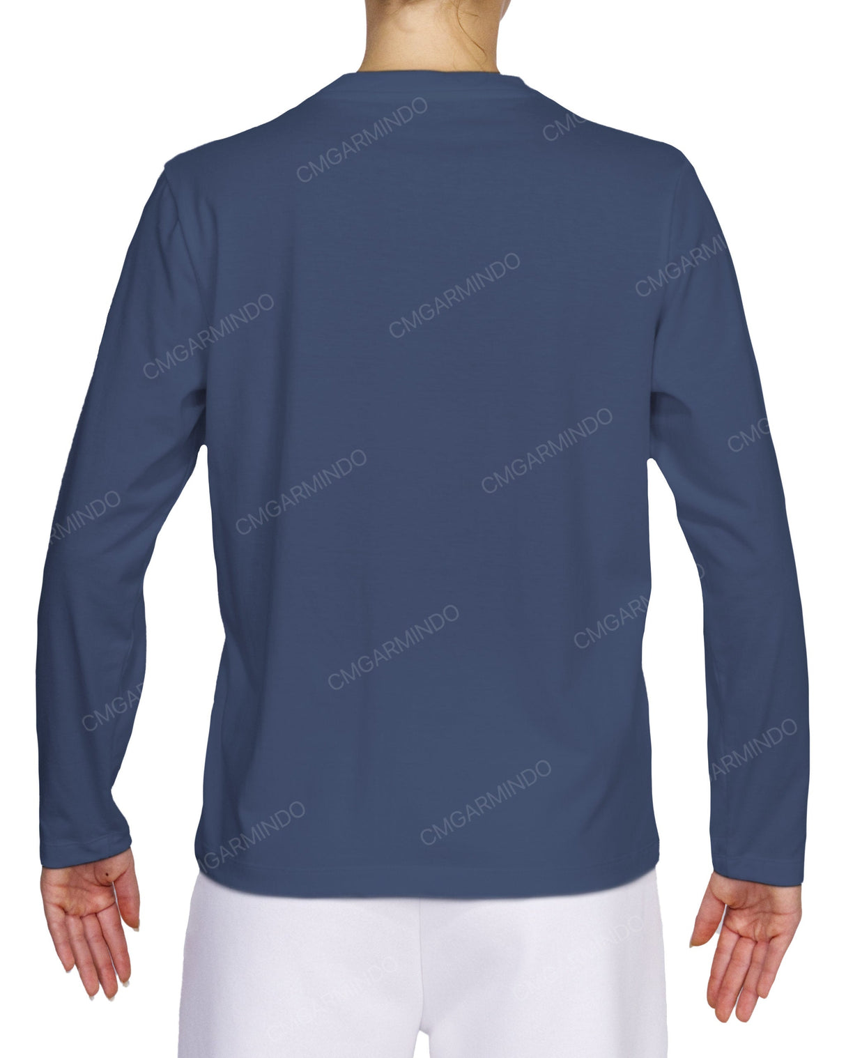 Relaxed Long Sleeve Crew Neck T-Shirt