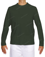 Relaxed Long Sleeve Crew Neck T-Shirt
