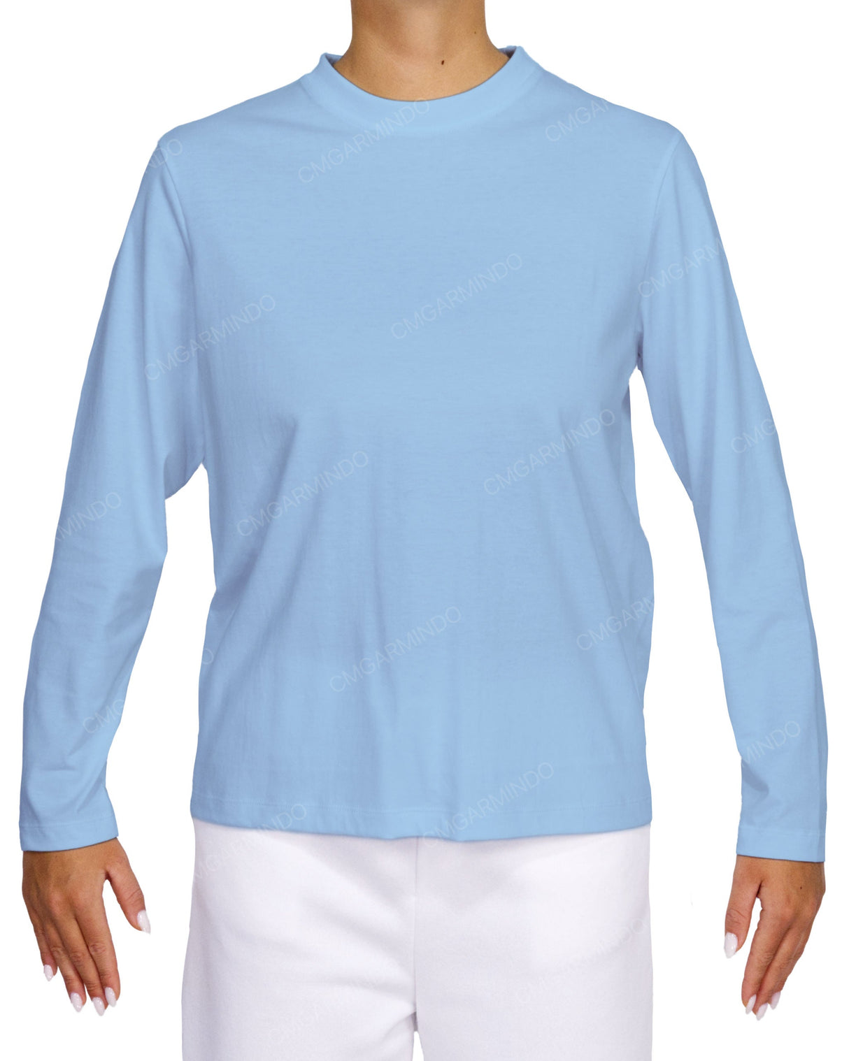 Relaxed Long Sleeve Crew Neck T-Shirt