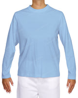 Relaxed Long Sleeve Crew Neck T-Shirt