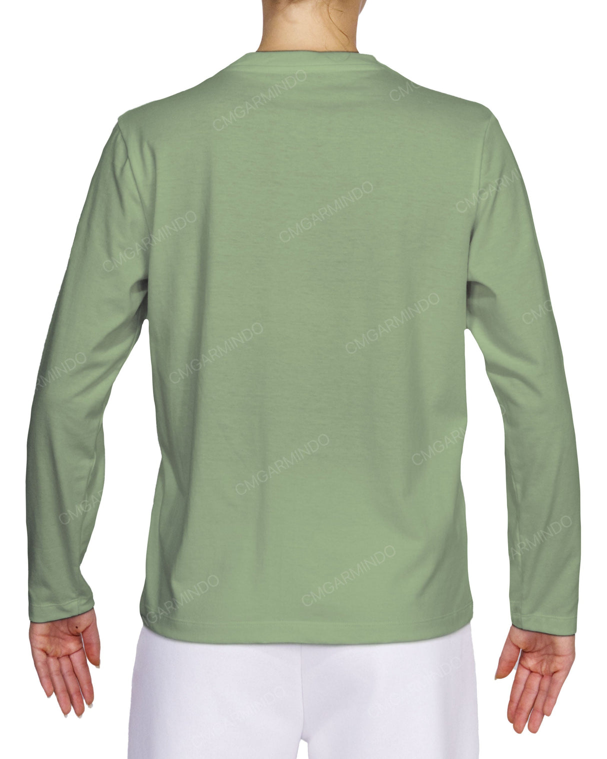 Relaxed Long Sleeve Crew Neck T-Shirt