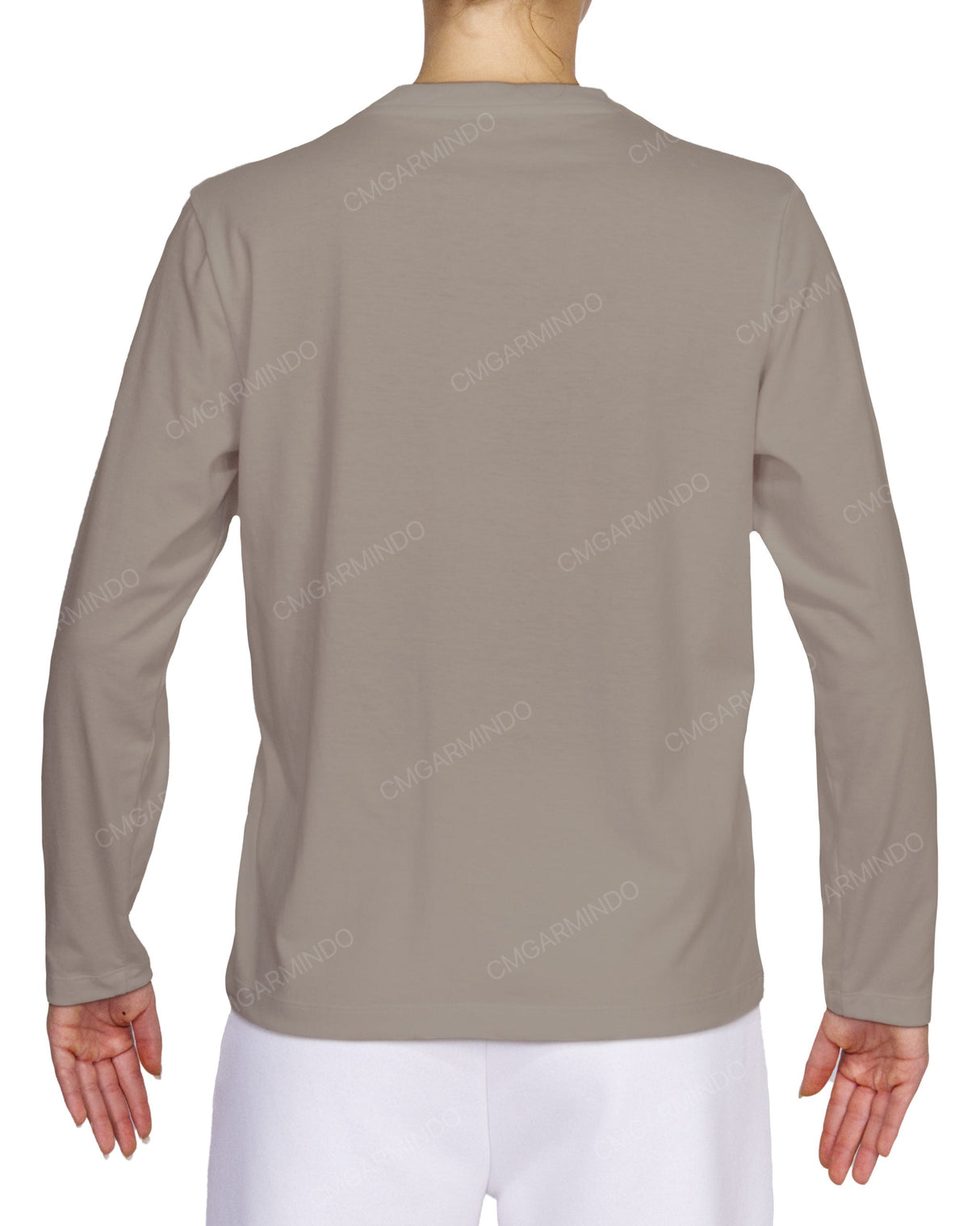 Relaxed Long Sleeve Crew Neck T-Shirt