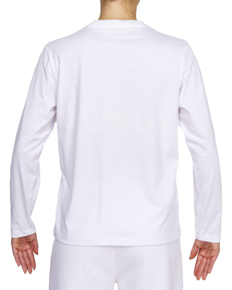 Relaxed Long Sleeve Crew Neck T-Shirt