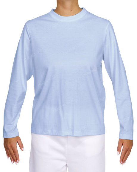 Relaxed Long Sleeve Crew Neck T-Shirt