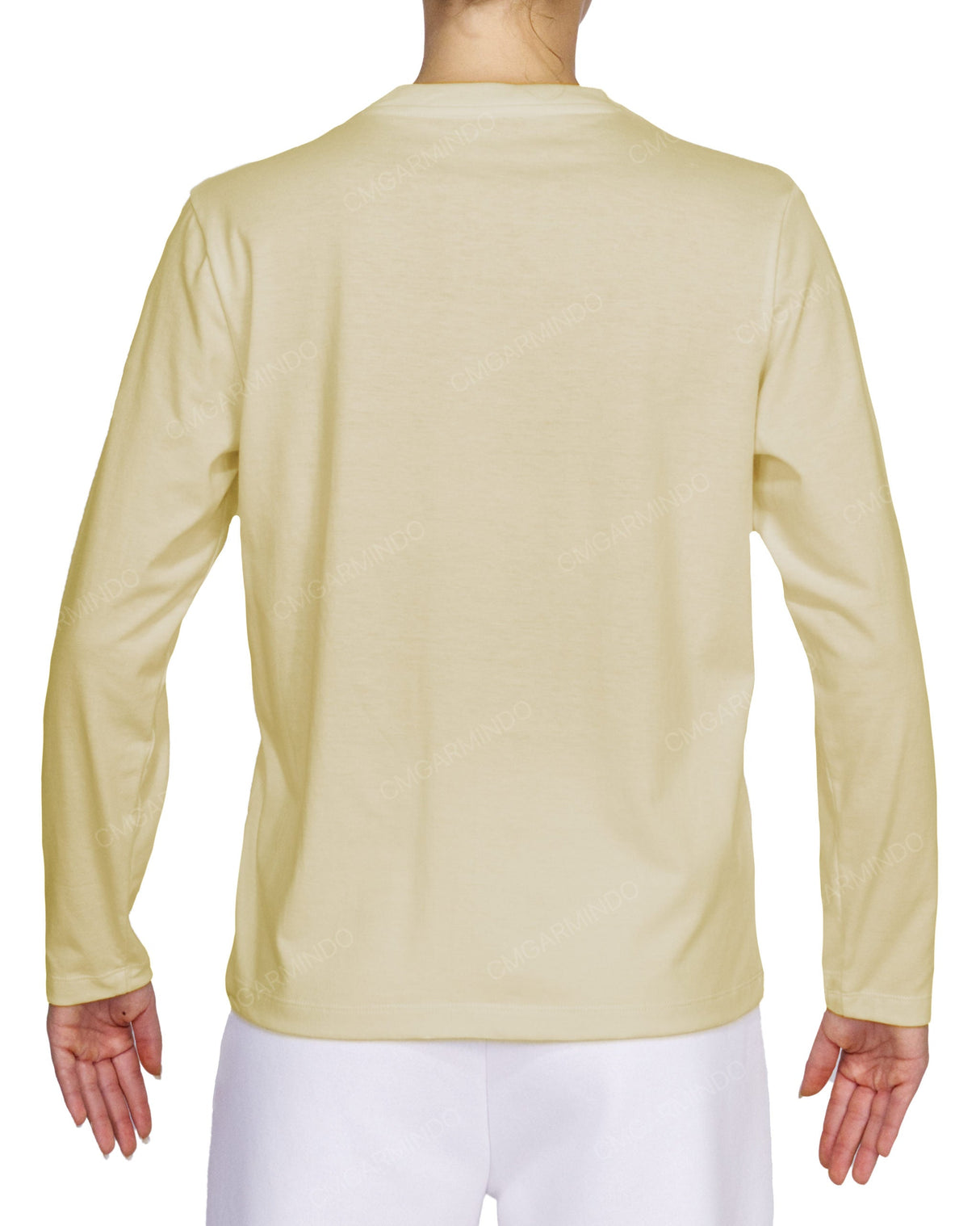 Relaxed Long Sleeve Crew Neck T-Shirt