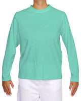 Relaxed Long Sleeve Crew Neck T-Shirt
