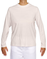 Relaxed Long Sleeve Crew Neck T-Shirt