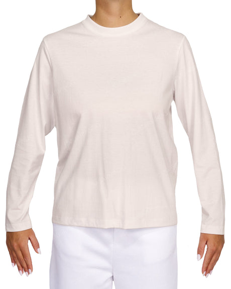 Relaxed Long Sleeve Crew Neck T-Shirt