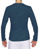Fitted Long Sleeve V-Neck T-Shirt