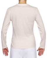 Fitted Long Sleeve V-Neck T-Shirt