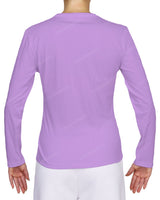 Fitted Long Sleeve V-Neck T-Shirt