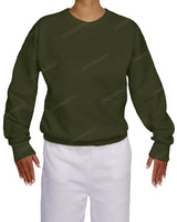 Oversized Drop Shoulder Panel Sweatshirt