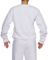 Oversized Drop Shoulder Panel Sweatshirt