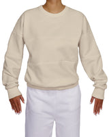 Oversized Drop Shoulder Panel Sweatshirt