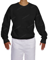 Oversized Drop Shoulder Panel Sweatshirt