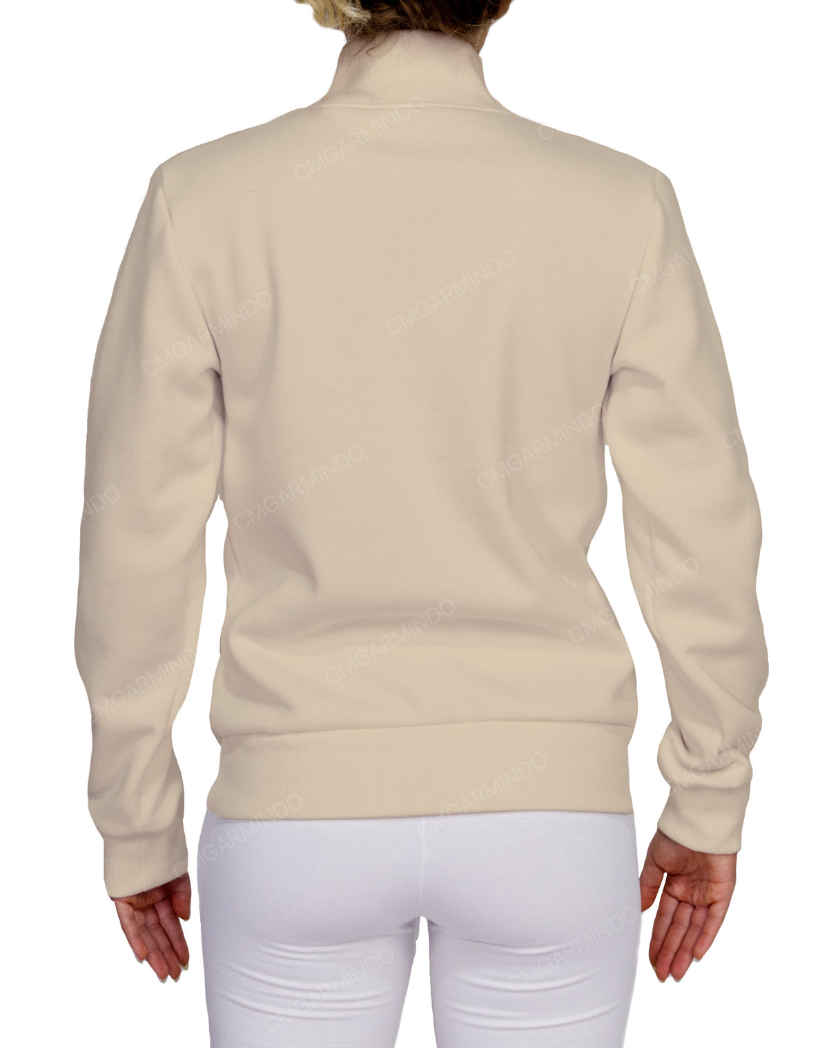 High Neck 1/4 Zip Sweatshirt