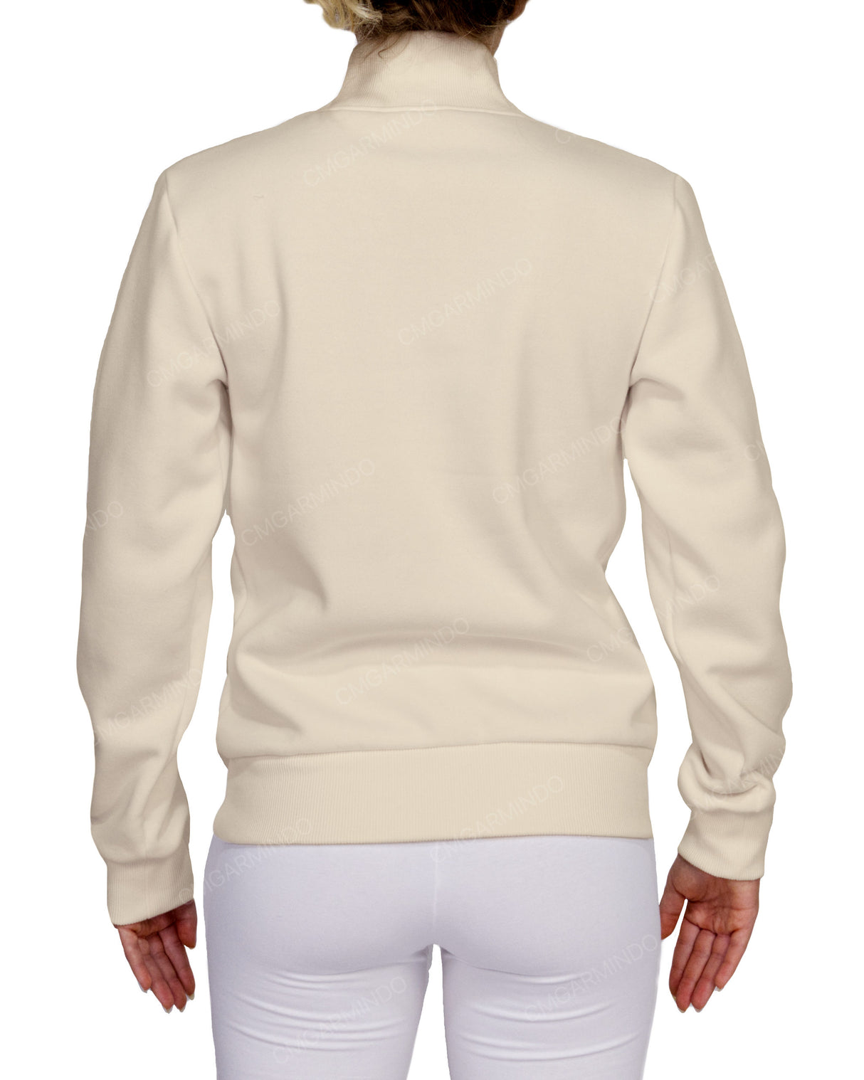 High Neck 1/4 Zip Sweatshirt