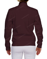High Neck 1/4 Zip Sweatshirt