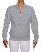 High Neck 1/4 Zip Sweatshirt