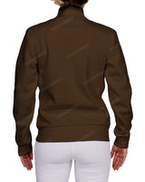 High Neck 1/4 Zip Sweatshirt