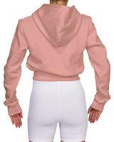 Zip-Up Crop Hoodie