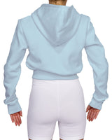 Zip-Up Crop Hoodie