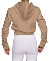Zip-Up Crop Hoodie