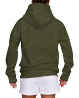 Oversized Wrap Hood Drop Shoulder Hoodie