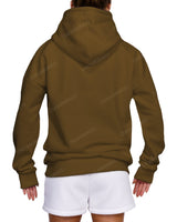 Oversized Wrap Hood Drop Shoulder Hoodie