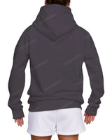 Oversized Wrap Hood Drop Shoulder Hoodie