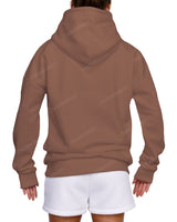 Oversized Wrap Hood Drop Shoulder Hoodie