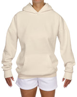 Oversized Wrap Hood Drop Shoulder Hoodie