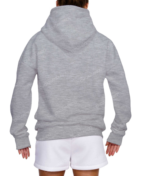 Oversized Wrap Hood Drop Shoulder Hoodie