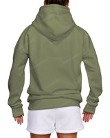 Oversized Wrap Hood Drop Shoulder Hoodie