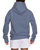 Oversized Wrap Hood Drop Shoulder Hoodie