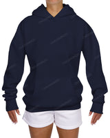 Oversized Wrap Hood Drop Shoulder Hoodie