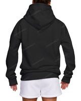 Oversized Wrap Hood Drop Shoulder Hoodie