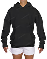 Oversized Wrap Hood Drop Shoulder Hoodie