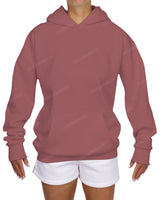 Oversized Wrap Hood Drop Shoulder Hoodie