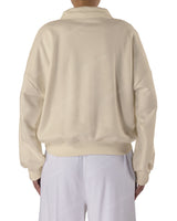 High Neck Multipanel Sweatshirt